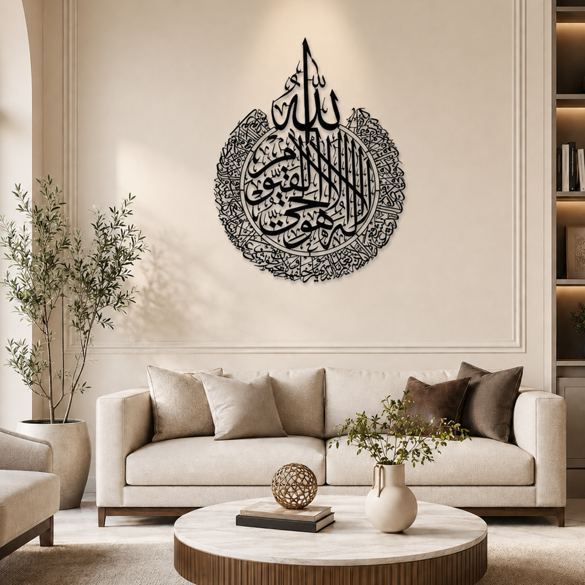 Ayatul Kursi Metal Wall Art