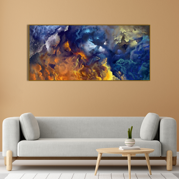 Blue Heaven Canvas Wall Painting