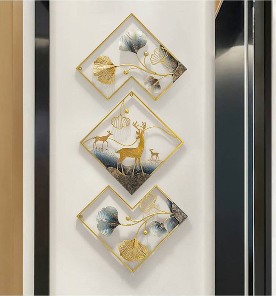 Special Wandering Deer Diamond Nature Wall Art