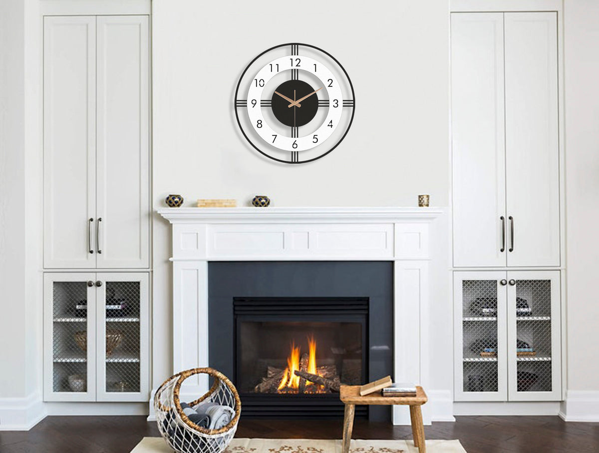 Stylish Metal Wall Clock