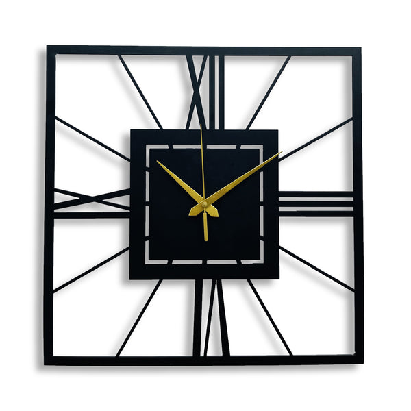Modern Metal Wall Clock auromin.in
