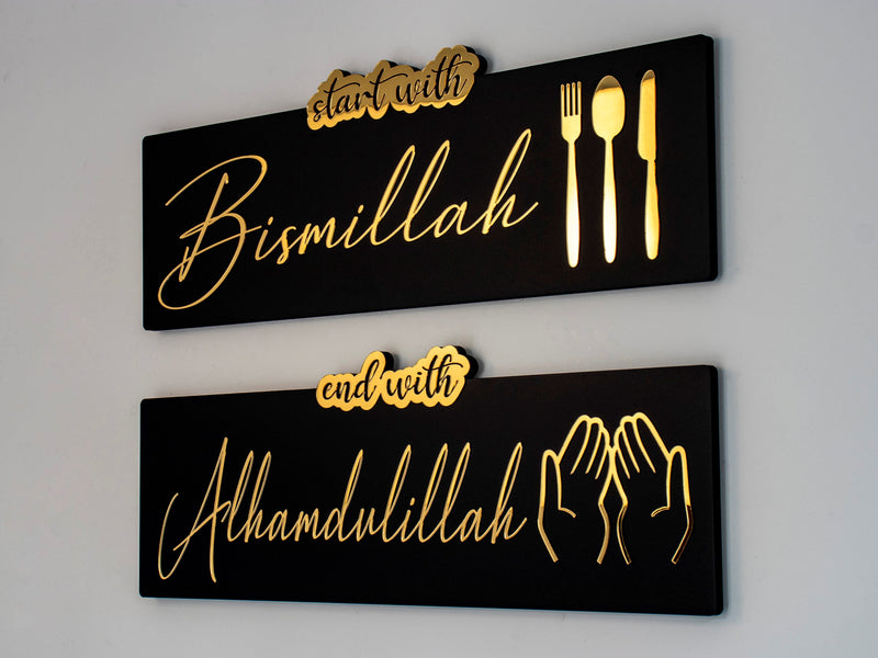 muslim wall decor for dining room