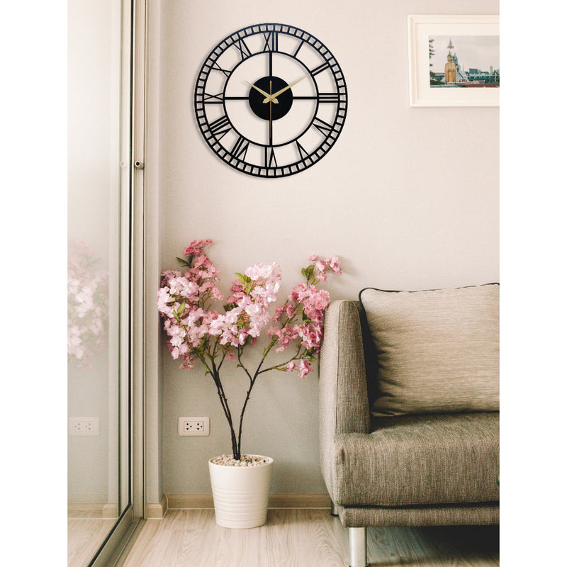 unique decorative wall home decor meatl watch
