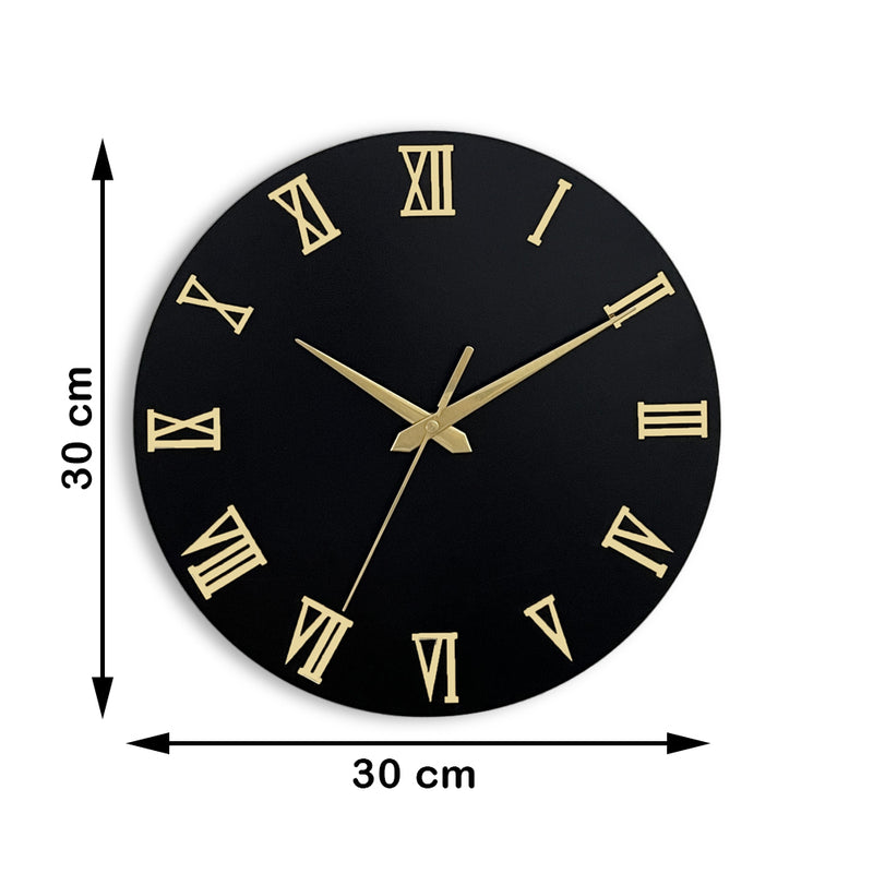 Modern design wooden wall watch