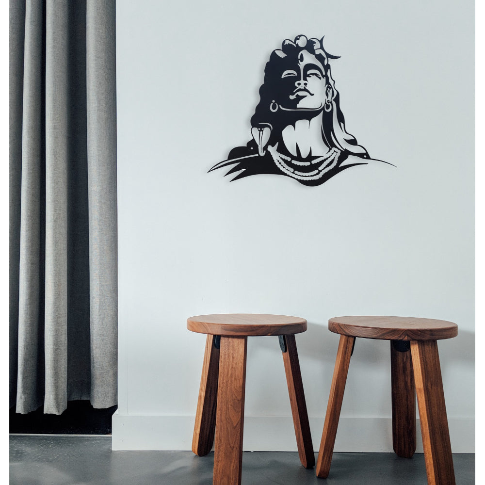 shiva metal wall decor