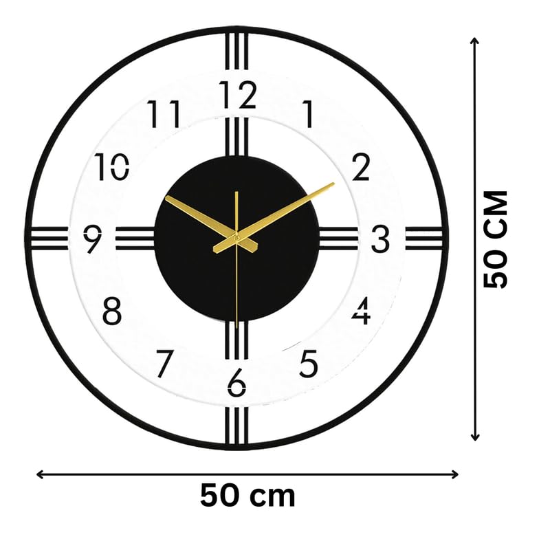 Stylish Metal Wall Clock