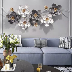Decorative Floral Metal Wall Art
