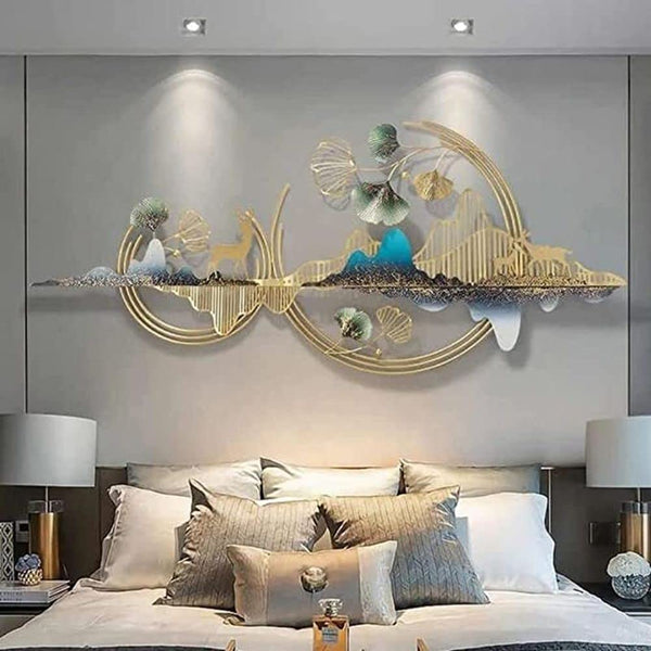 Metalic Nature Metal Wall Art