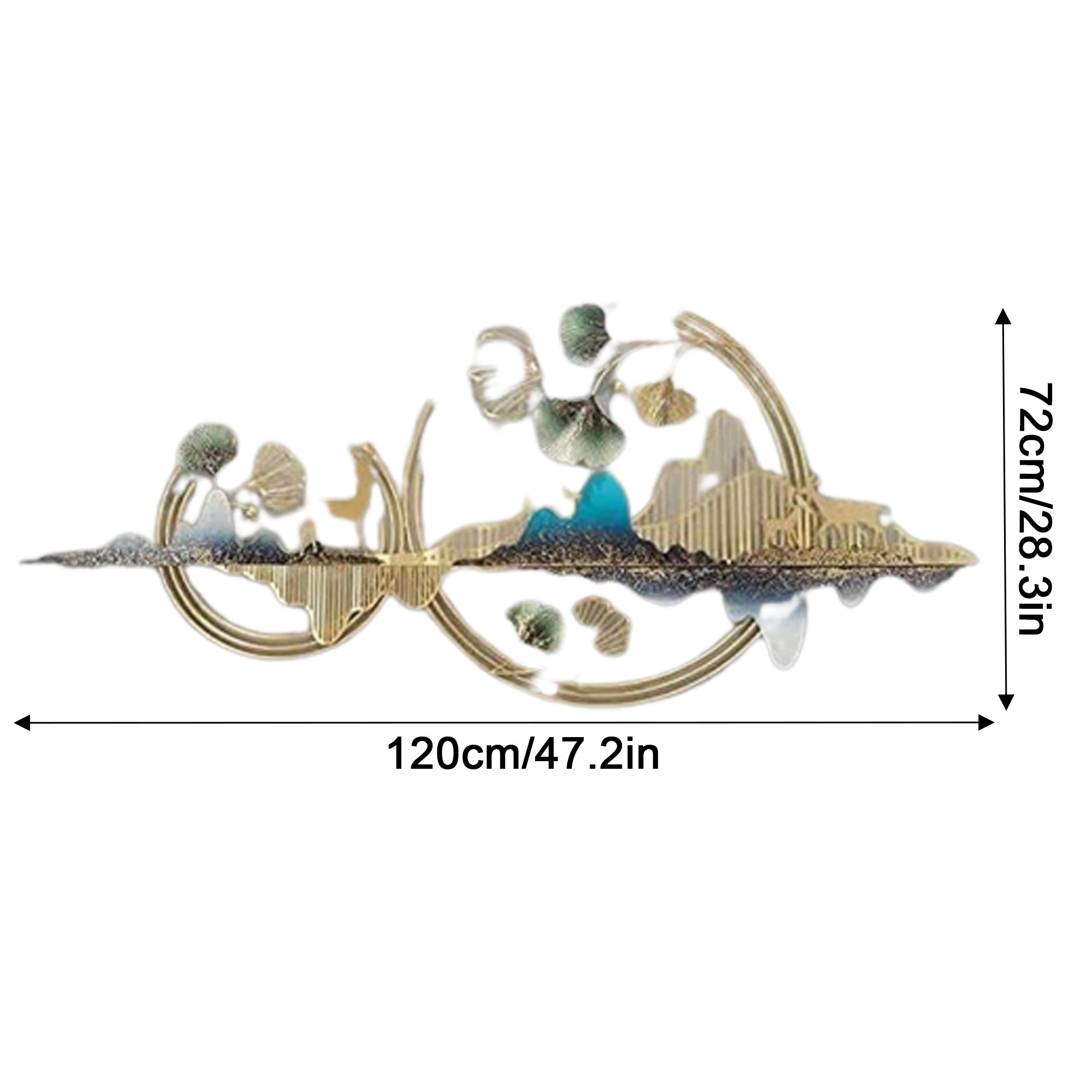 Metalic Nature Metal Wall Art
