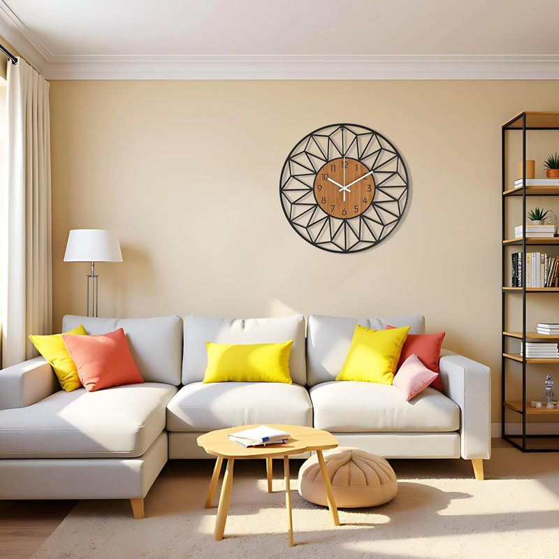 Diamond Metal wall clock