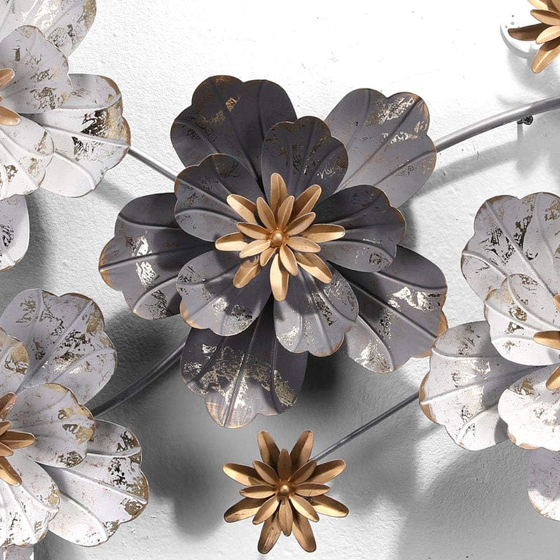 Decorative Floral Metal Wall Art