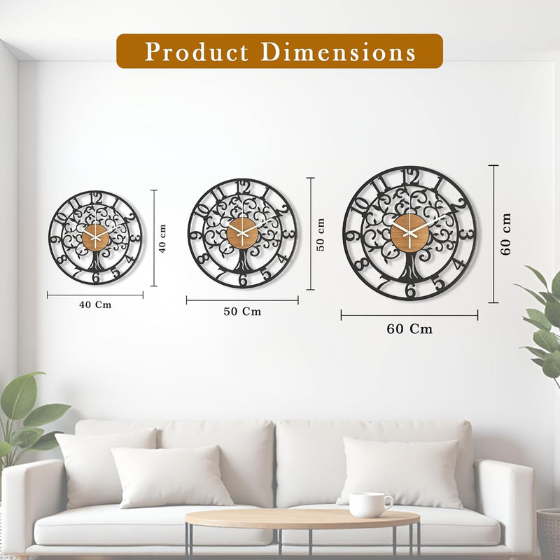 Designer Metal Wall Clock
