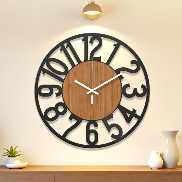 Modern Metal Wall Clock