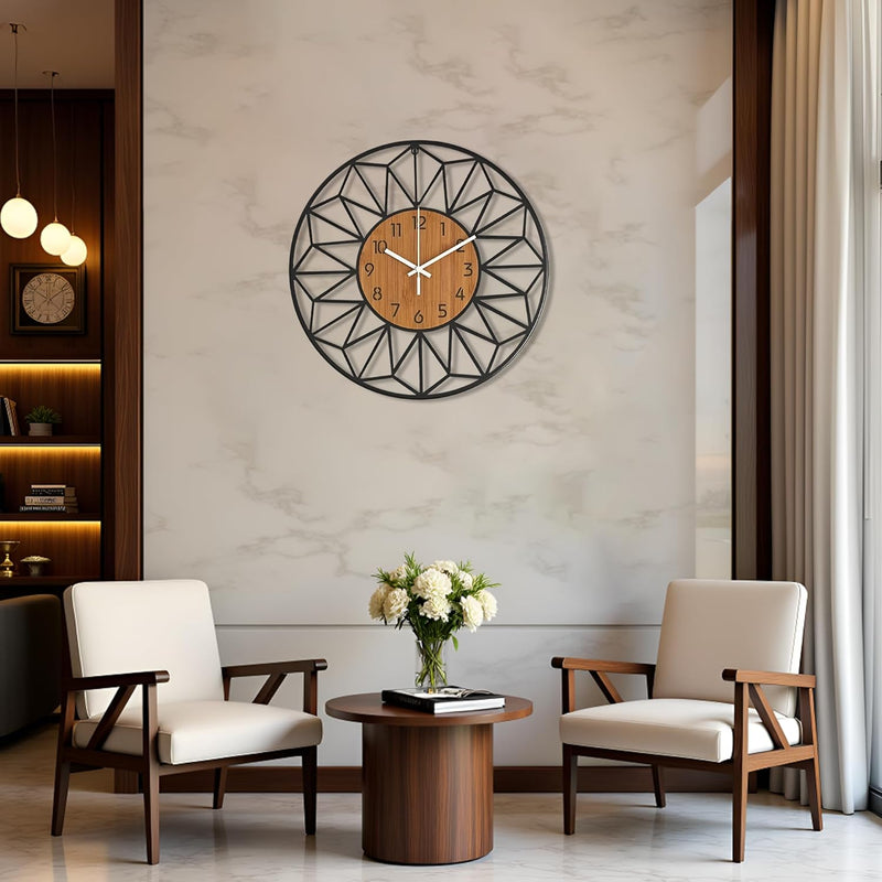 Diamond Metal wall clock