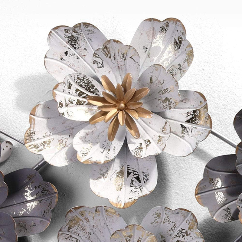 Decorative Floral Metal Wall Art