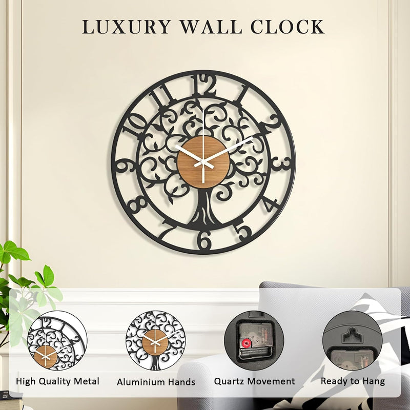 Designer Metal Wall Clock