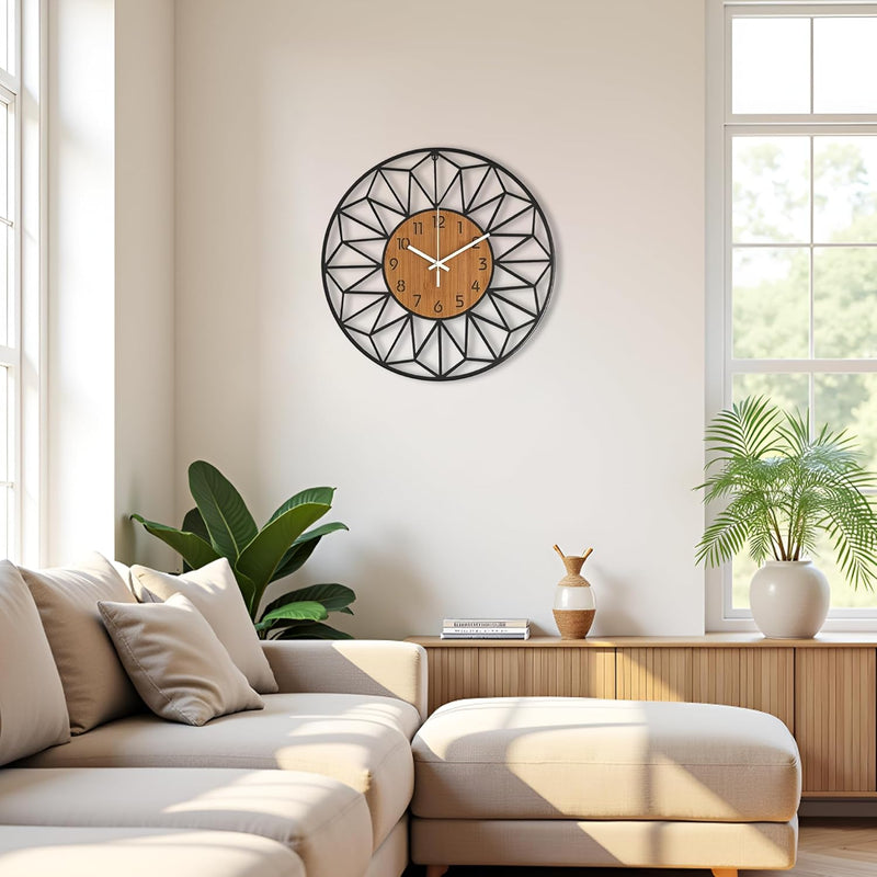 Diamond Metal wall clock