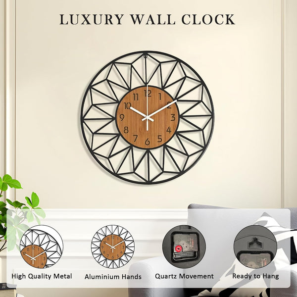 Diamond Metal wall clock