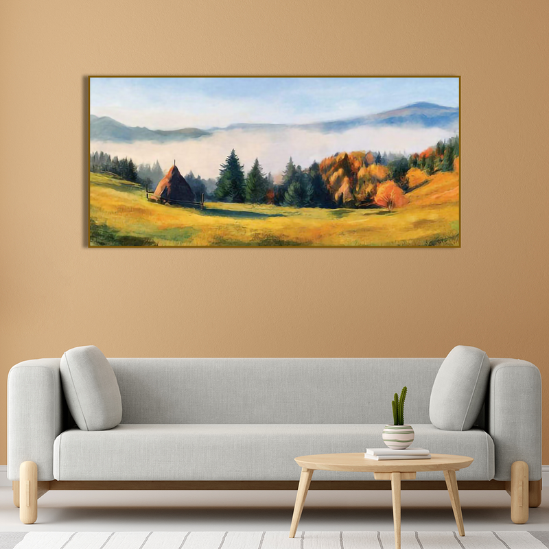 Serene Mountains Canvas PAINTING