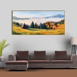 Serene Mountains Canvas PAINTING