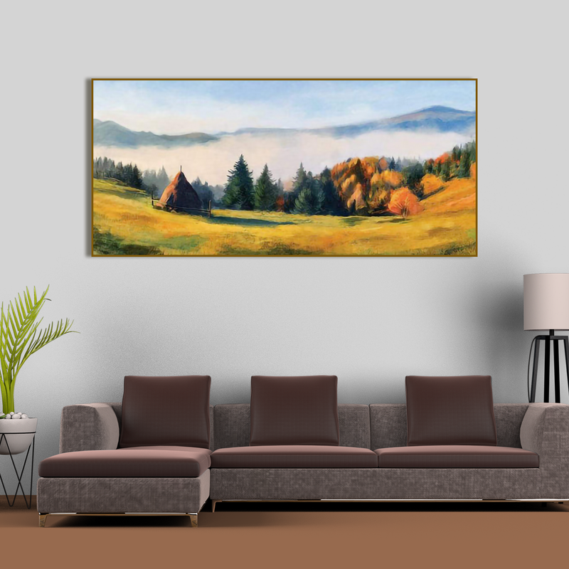 Serene Mountains Canvas PAINTING