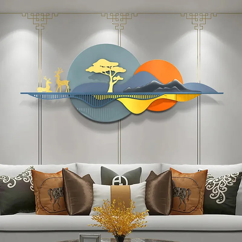Nature Landscape Metal Wall Art