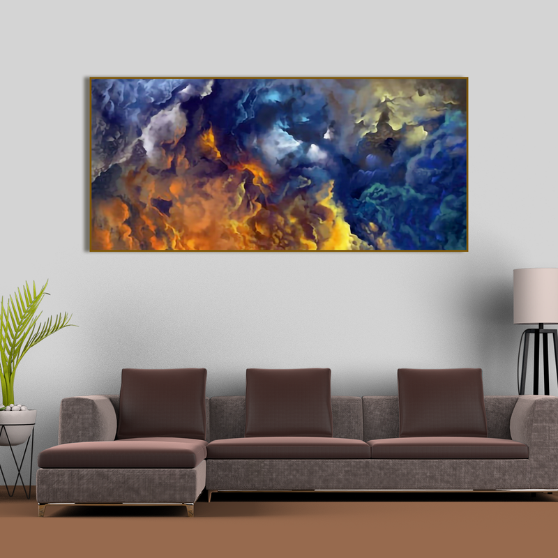 Blue Heaven Canvas Wall Painting