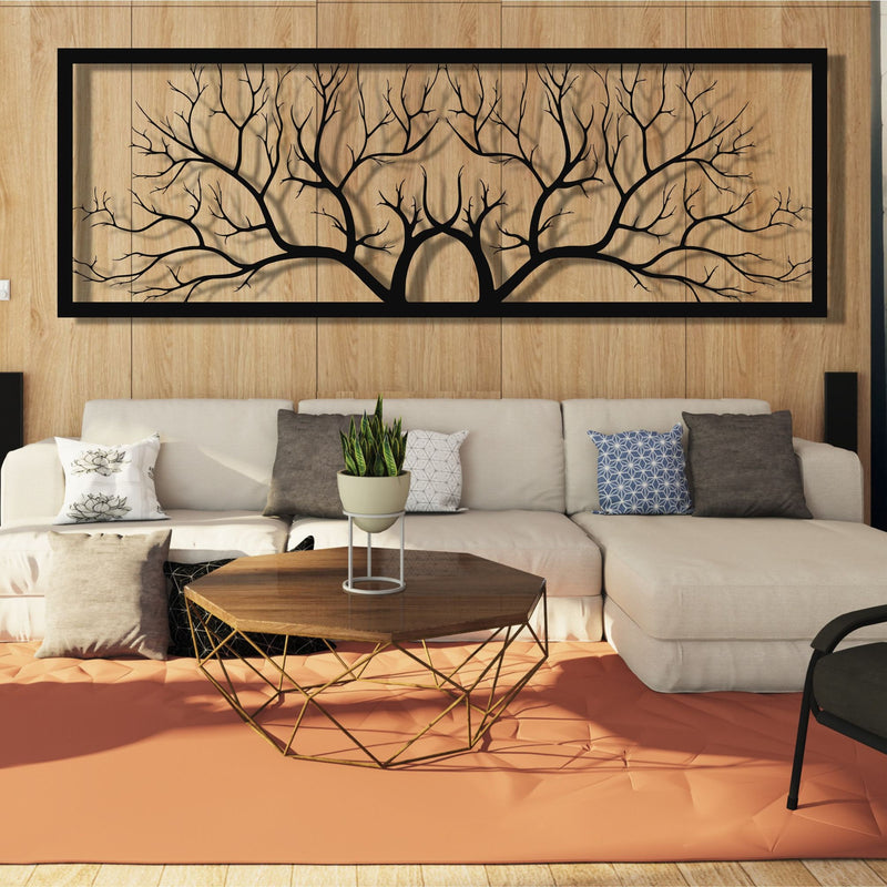 Tree Branch Metal Wall Art