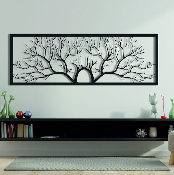 Tree Branch Metal Wall Art