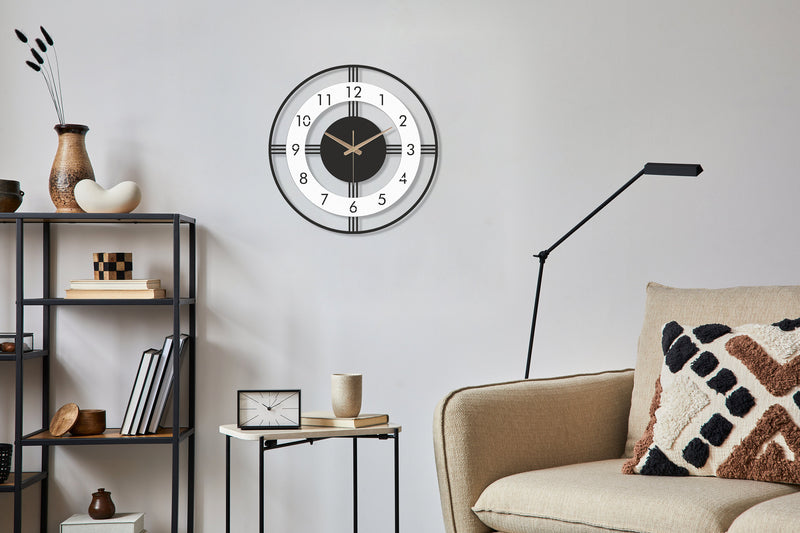 Stylish Metal Wall Clock