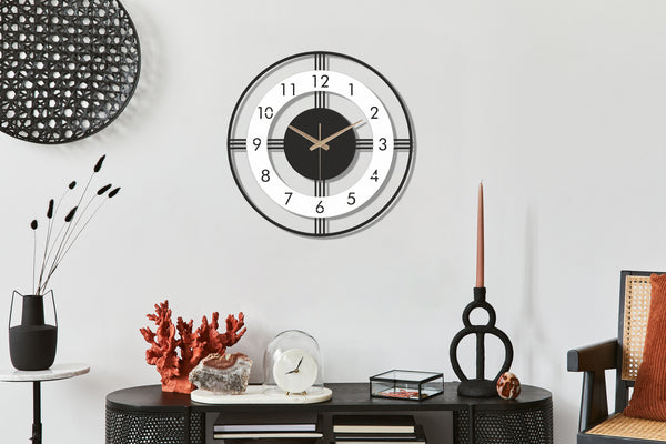 Stylish Metal Wall Clock