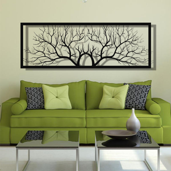 Tree Branch Metal Wall Art