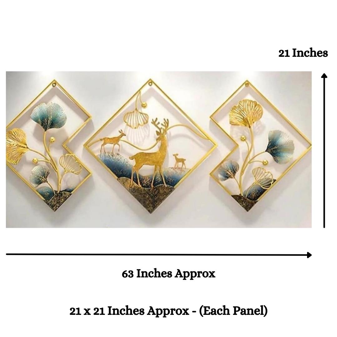 Special Wandering Deer Diamond Nature Wall Art