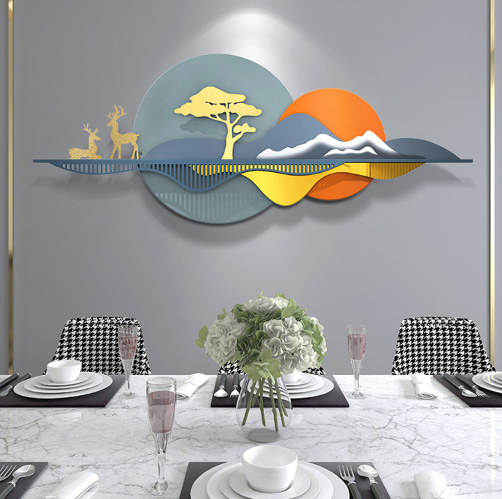 Nature Landscape Metal Wall Art