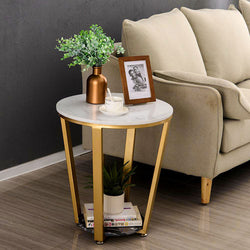 Golden Tapered Coffee Table