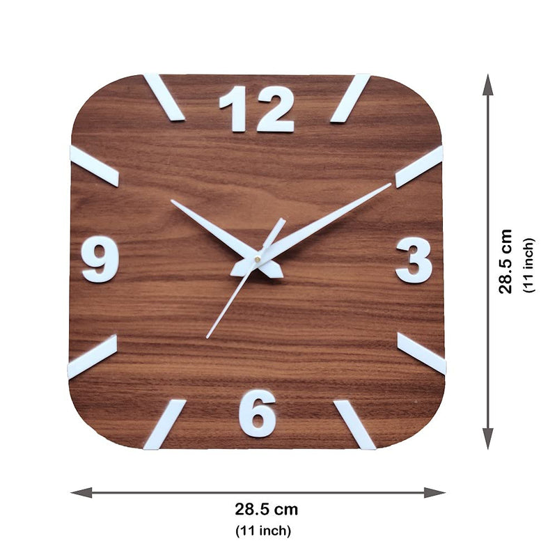 latest wood clock 