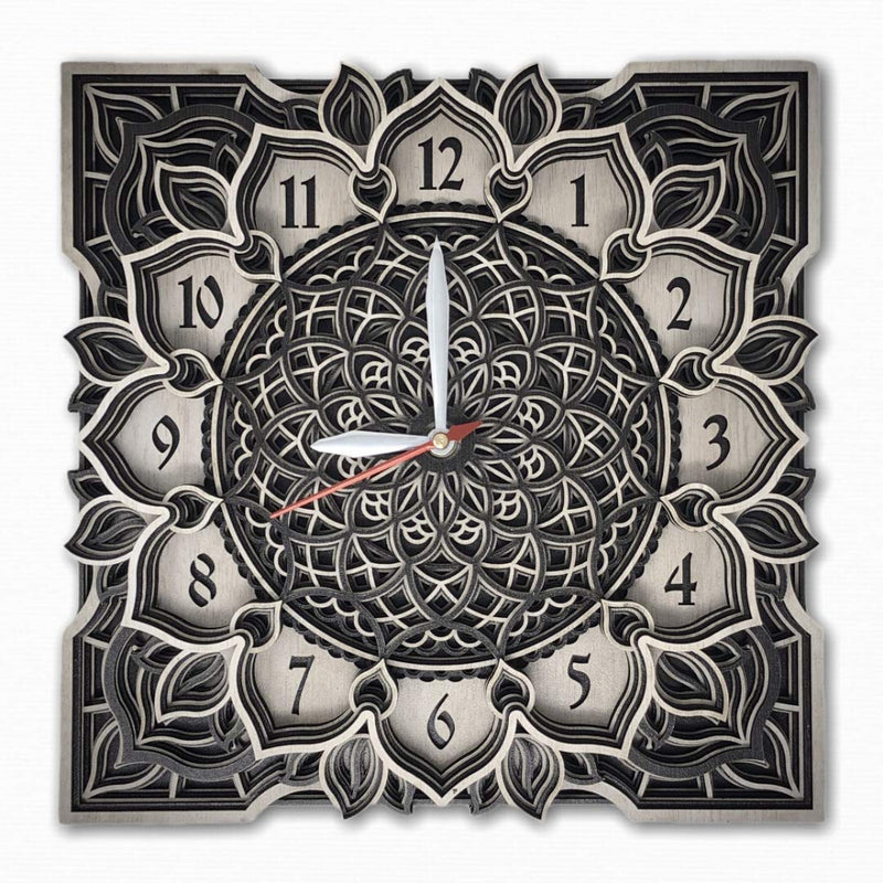 vintage wood clock