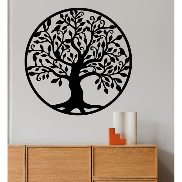 round shape tree wall decor 