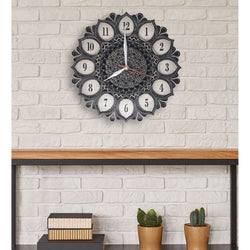 mandala style wall clock