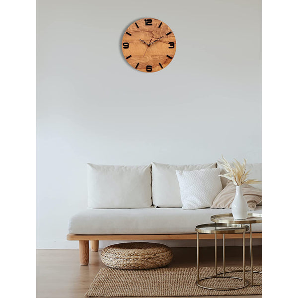 stylish number wall clock