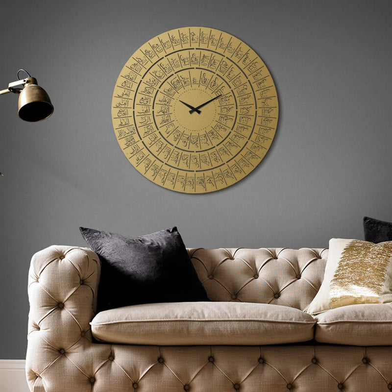 classic arabic clock for living room