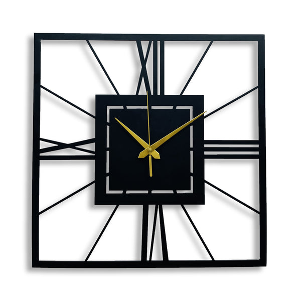 metal wall clock