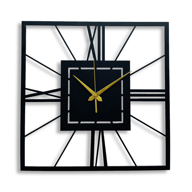 Modern Metal Wall Clock Auromin in modern-metal-wall-clock-auromin-in