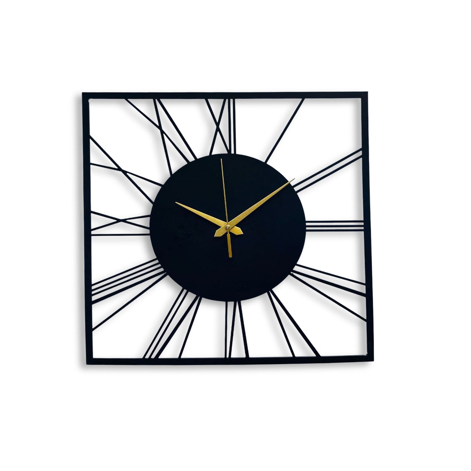 metal wall clock