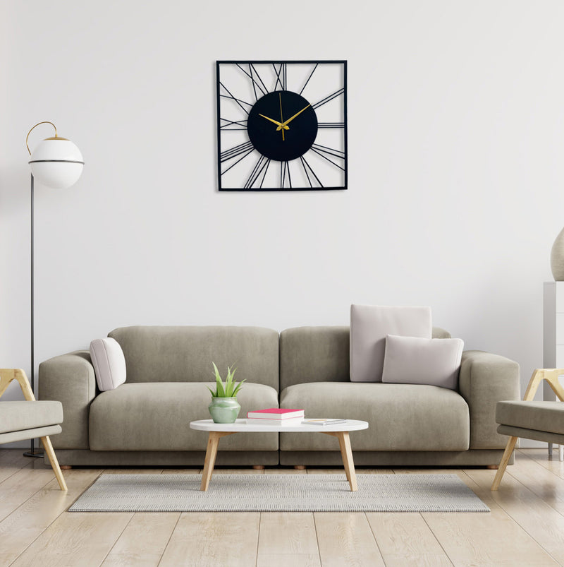 modern design wall clock for living room