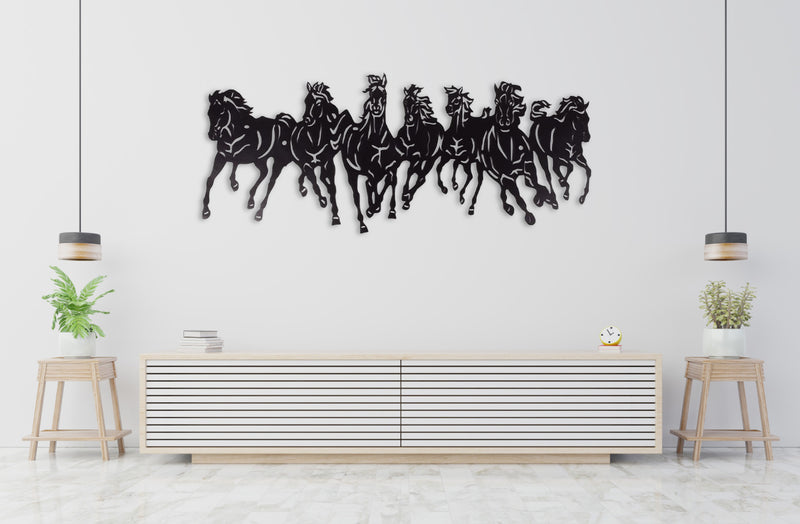 metal wall decor blackhanging