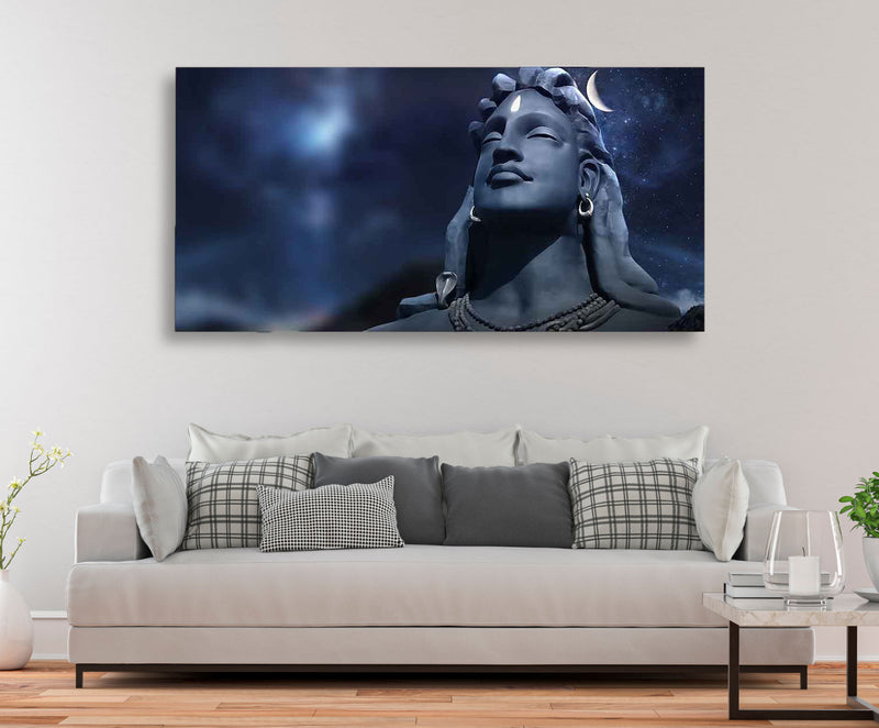 shiva premium wall painting for wall home decor