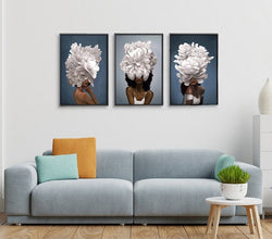 Elegant Woman PAINTING for wall home decor