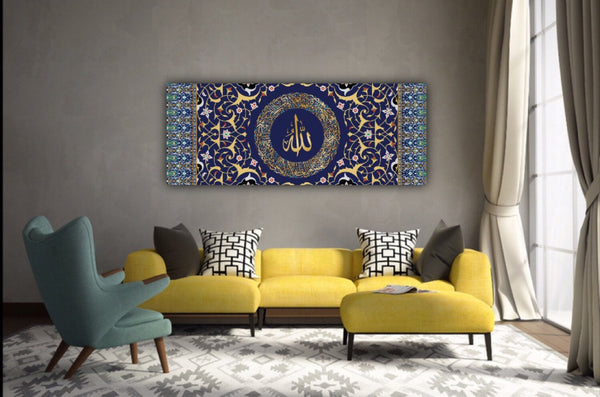 islamic canvas painting for living room