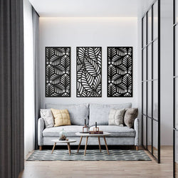 Multiple Leave Geometric Wall home decor art